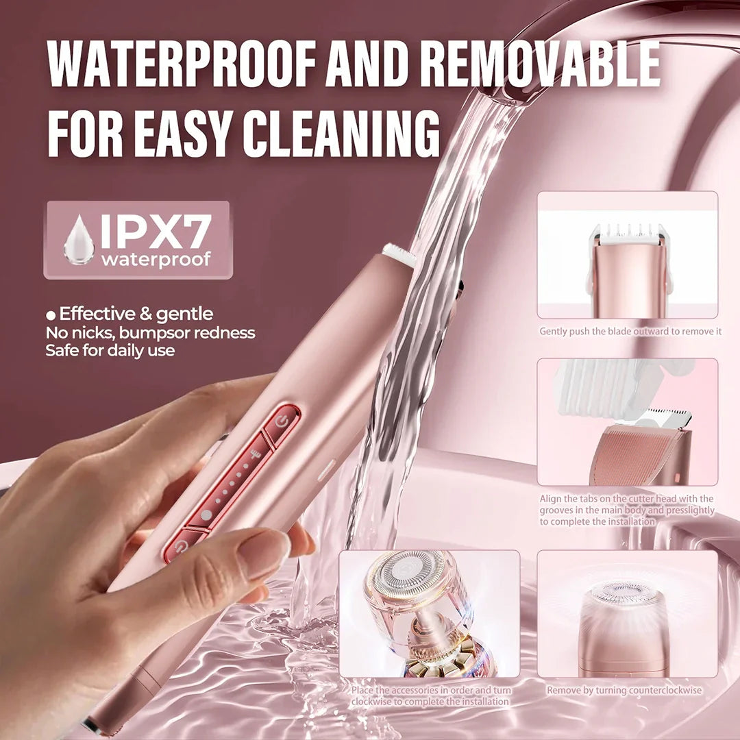 GlowShave™ – 2-in-1 Women’s Body Shaver