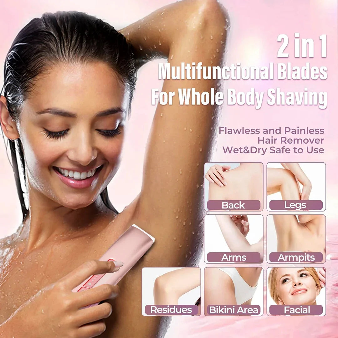 GlowShave™ – 2-in-1 Women’s Body Shaver