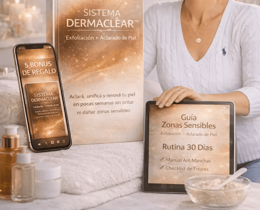 SISTEMA DERMACLEAR™ DE EXFOLIACION + 5 BONUS DE REGALO