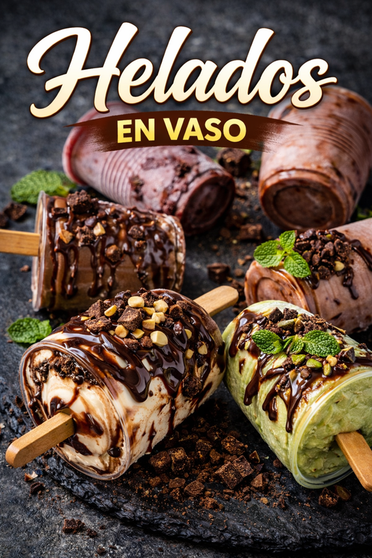 HELADOS EN VASO - RECETAS PREMIUM