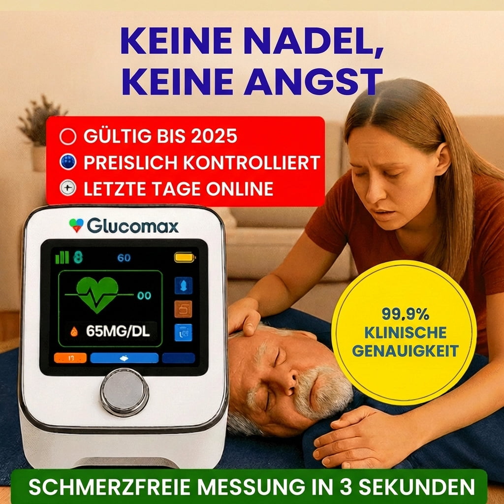 GlucoMax – Kontrolliere deinen Blutzucker auf praktische, schnelle und komfortablere Weise.